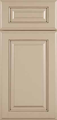 Brookside Door with With Portabello Opaque